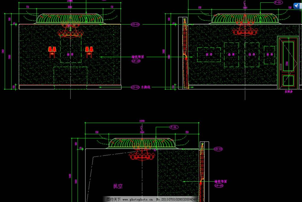 A型屋地下层起居室立面图 CAD DWG 图纸 平面图 素材 装修 装饰 施工图 立面图 剖面图 室内设计 建筑设计 样板房 客厅 卧室 卧房 主人房 浴室 卫生间 厨房 餐厅 饭厅 家具 地板 天花 门窗 公寓 住宅楼 宿舍楼 小区 花园 独栋 联排 双拼 叠加 别墅 私宅 别业 居所 庄园 度假 休闲 豪宅 洋房 公馆 住宅 地下层 深圳欧式高尔夫别墅CAD图 环境设计 源文件