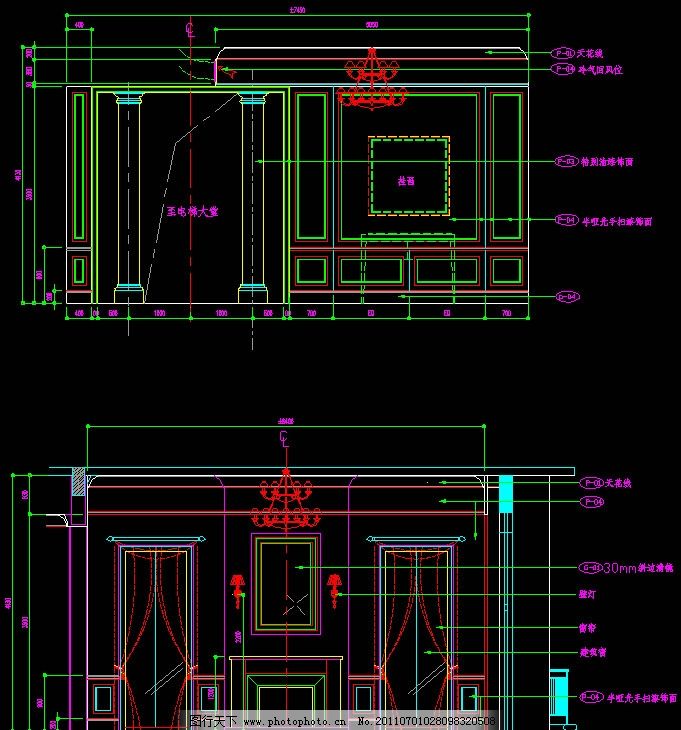 A型屋首层客厅立面图 CAD DWG 图纸 平面图 素材 装修 装饰 施工图 立面图 剖面图 室内设计 建筑设计 样板房 客厅 卧室 卧房 主人房 浴室 卫生间 厨房 餐厅 饭厅 家具 地板 天花 门窗 公寓 住宅楼 宿舍楼 小区 花园 独栋 联排 双拼 叠加 别墅 私宅 别业 居所 庄园 度假 休闲 豪宅 洋房 公馆 住宅 地下层 深圳欧式高尔夫别墅CAD图 环境设计 源文件