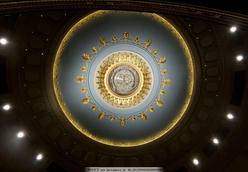 上海音乐厅 建筑 屋顶 欧式风格 装修 国内摄影 建筑园林 室内摄影 摄