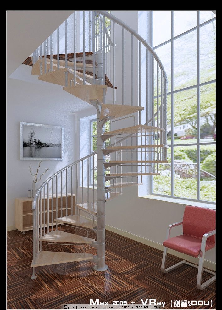 旋转楼梯储纳|旋转楼梯