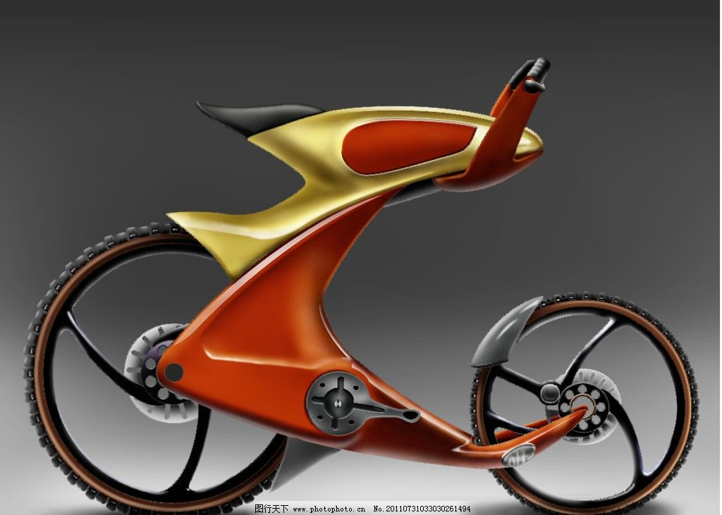 概念自行车图片