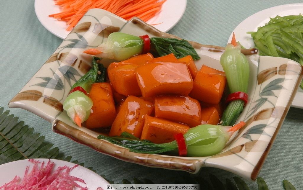 红烧章鱼脯图片,福建特色菜 闽菜精粹 福州美食