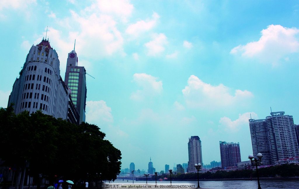 爱群大厦图片,珠江 长提大马路 天空 建筑摄影 