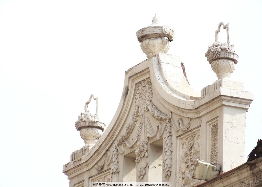 房顶 顶饰 著名景点 欧式建筑 砖混结构 白色外墙 建筑摄影 建筑园林