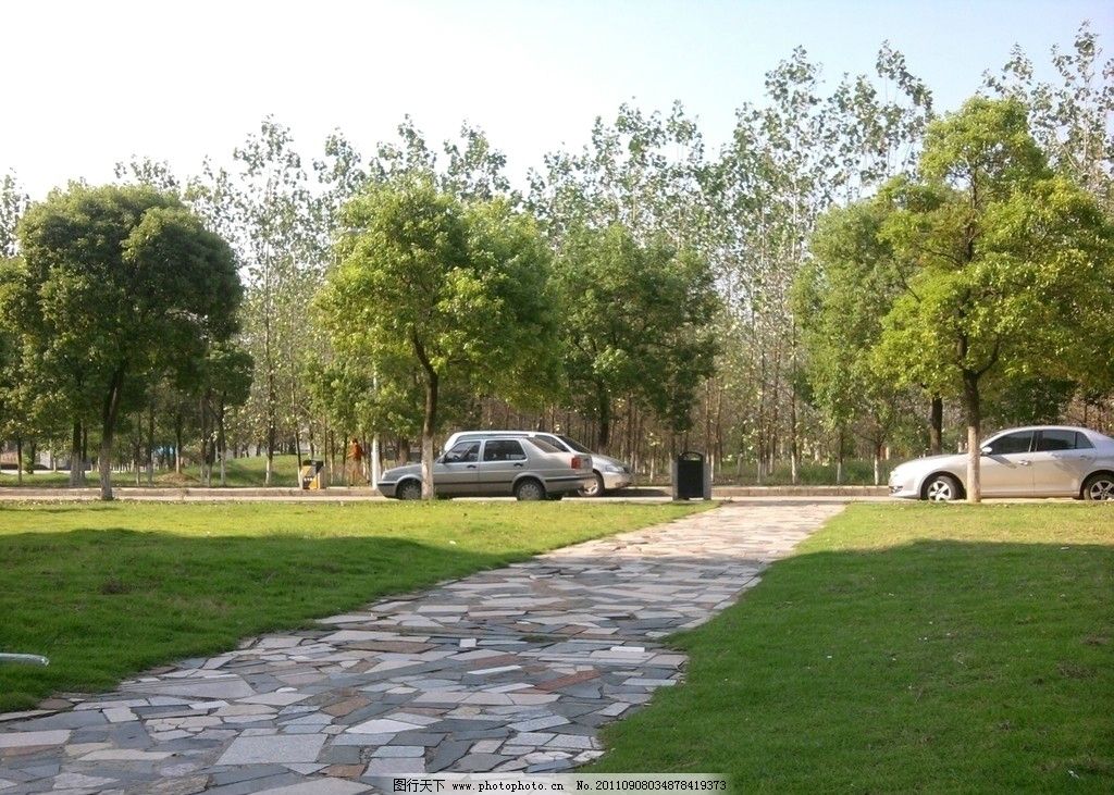 大学校园美景图片