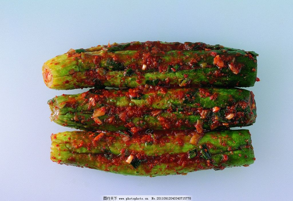 韩国泡菜 腌黄瓜图片