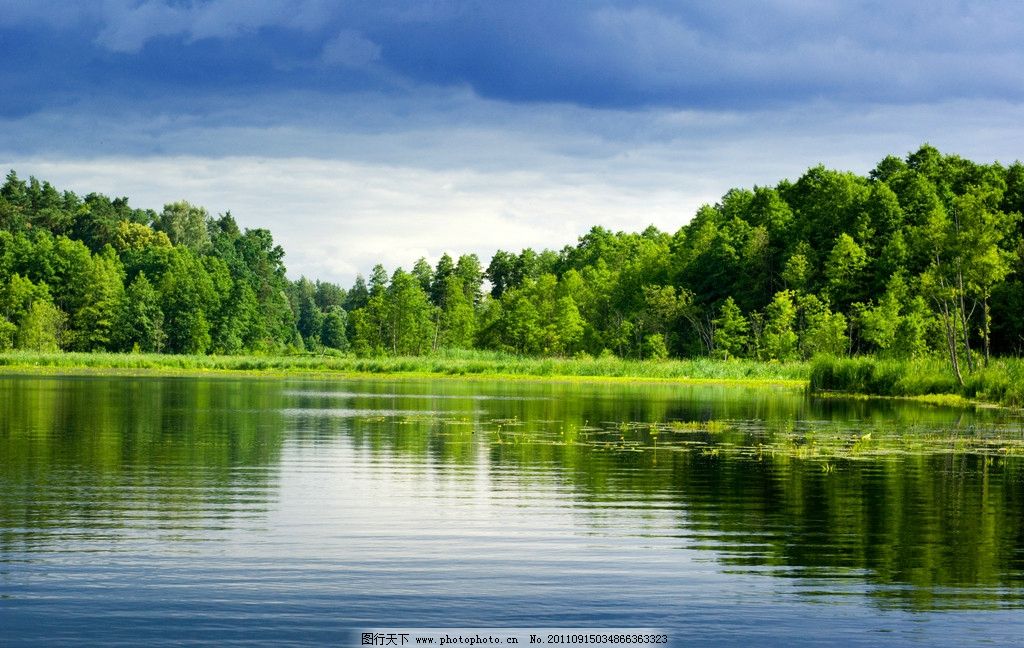 树木和湖泊图片的关于"马仁-【印象安徽】马仁有奇峰"的精美图片素材