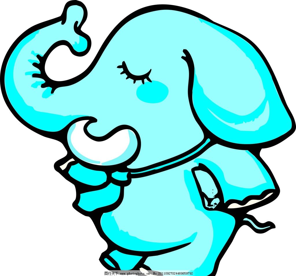 可愛的大象插畫, 大象剪貼畫, 大像圖, 小象向量圖案素材免費下載，PNG，EPS和AI素材下載 - Pngtree