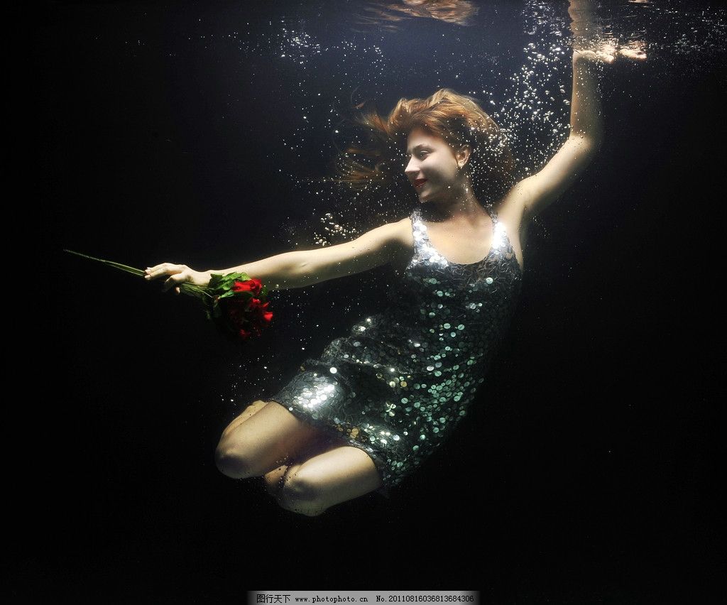 Underwater Photography of Woman · Free Stock Photo
