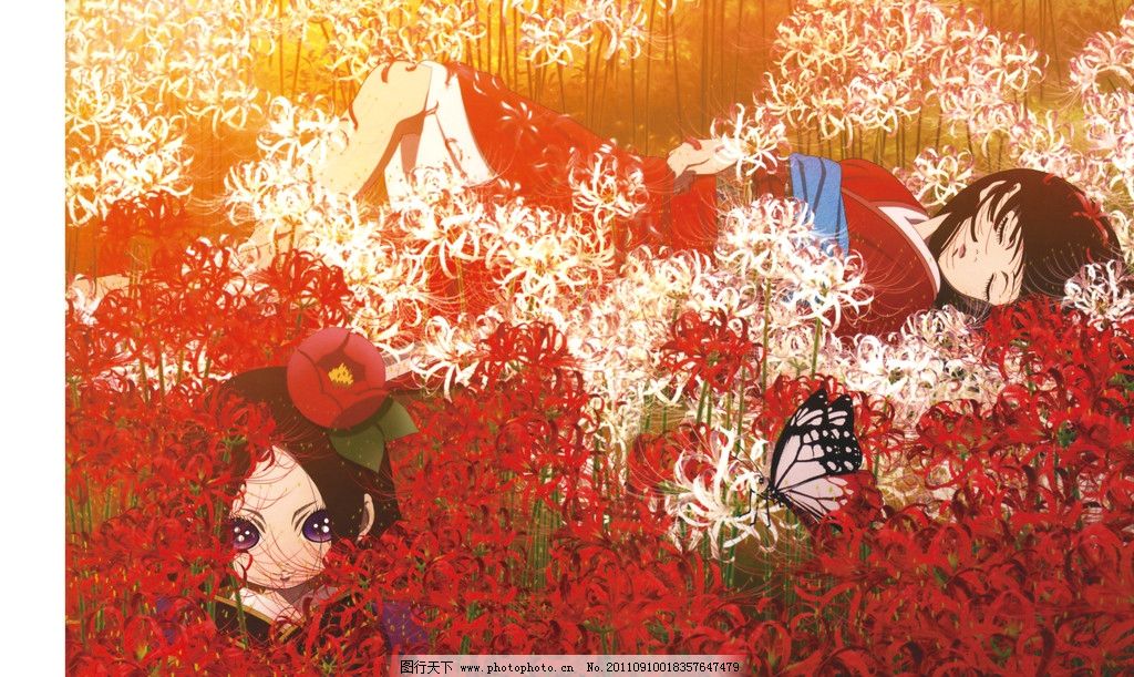 地狱少女画集镜花水月图片 动漫人物 动漫卡通 图行天下素材网